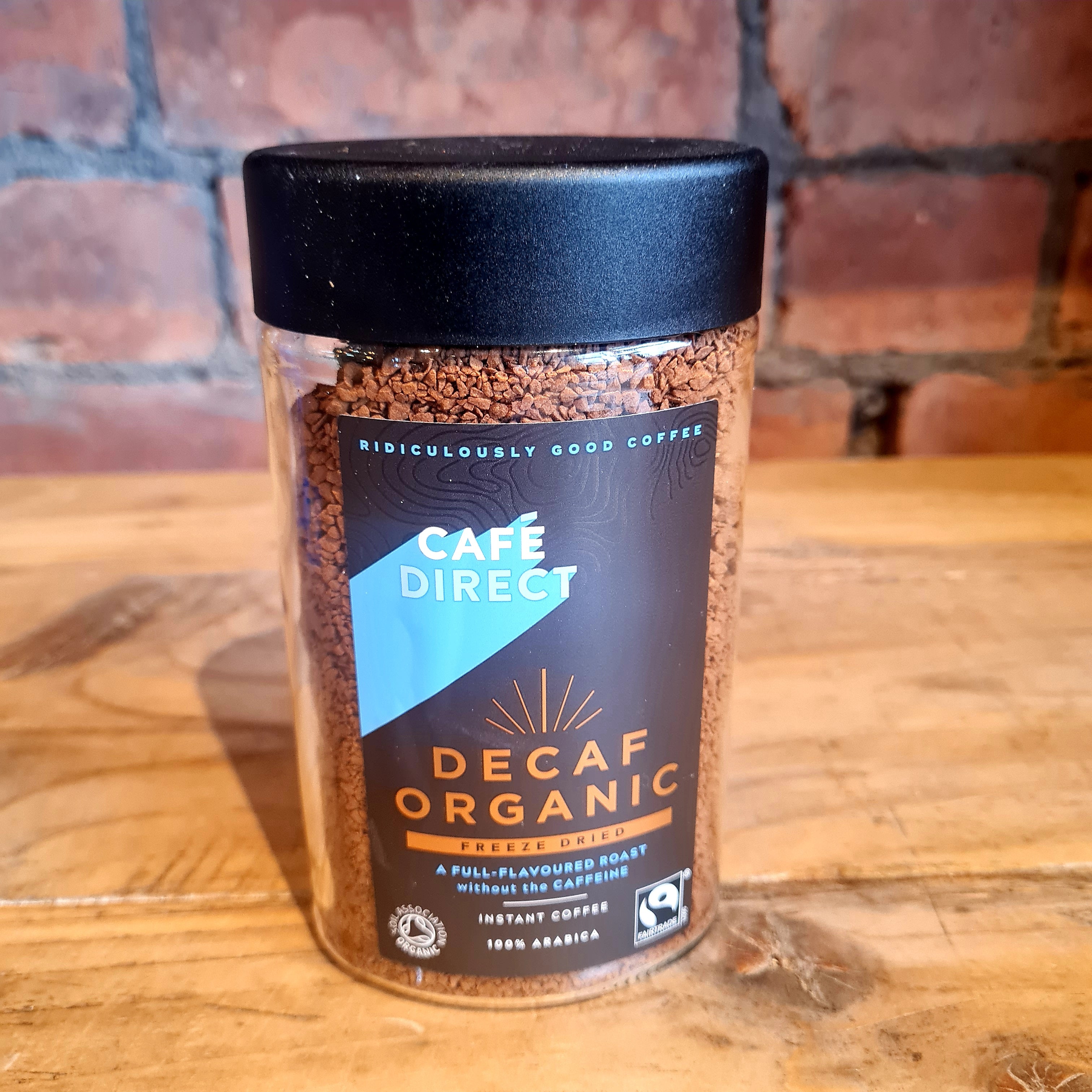 Cafe Direct Decaf Organic Instant Coffee Grow Refill Store