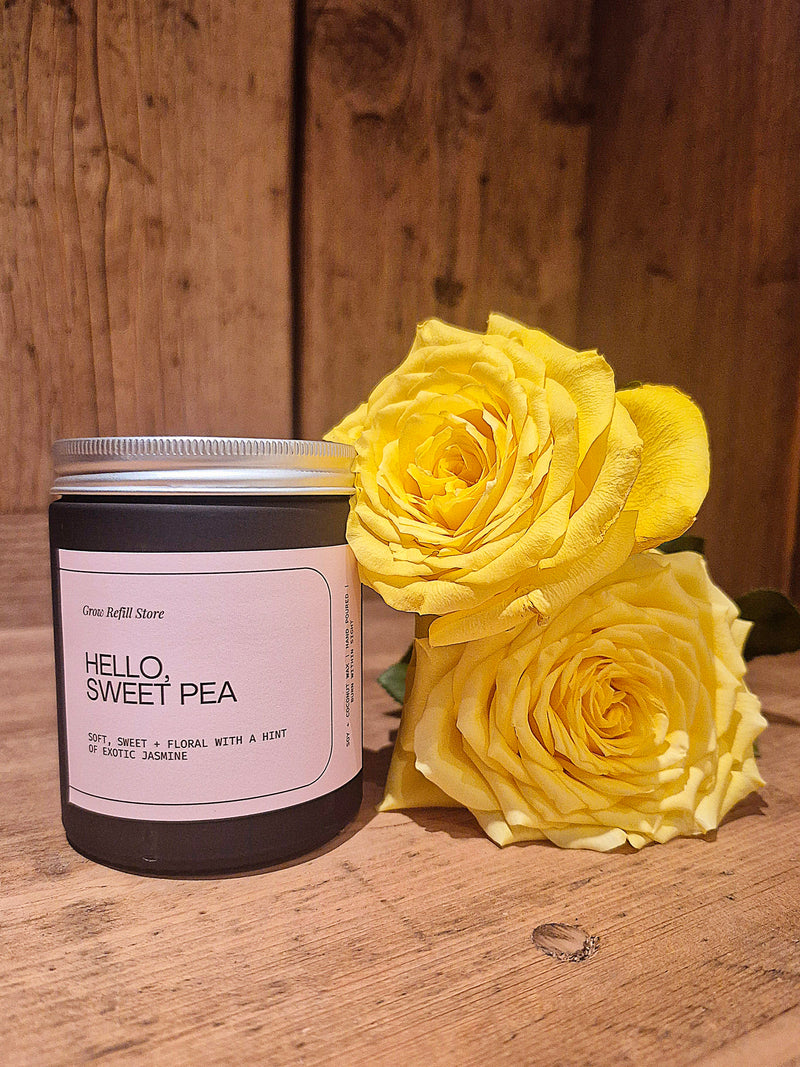 Hello, Sweet Pea Candle