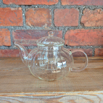 Glass Pumpkin Teapot