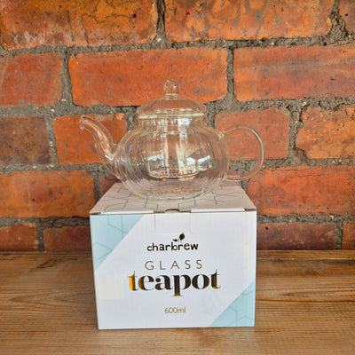Glass Pumpkin Teapot