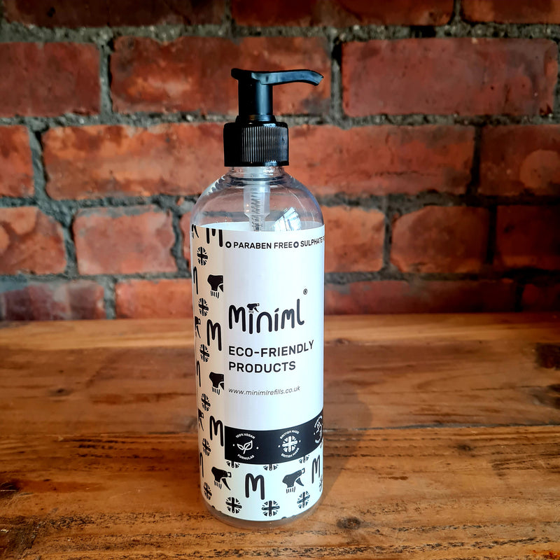 Plastic Pump Bottle 500ml