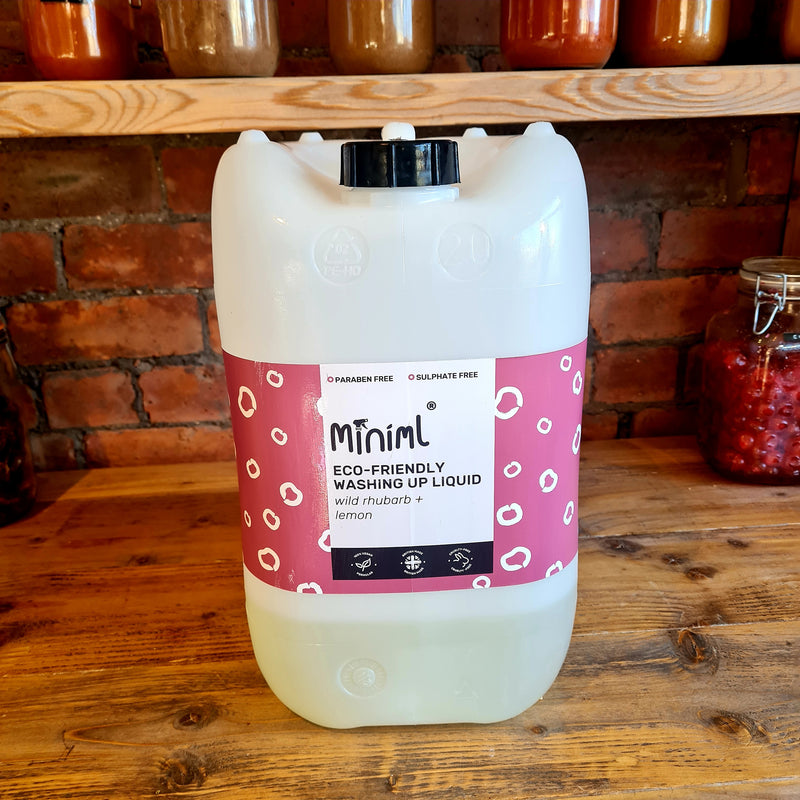 Miniml Washing Up Liquid - Wild Rhubarb and Lemon