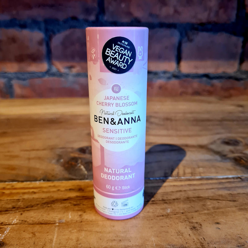 Ben + Anna Sensitive Deodorant - Japanese Cherry Blossom